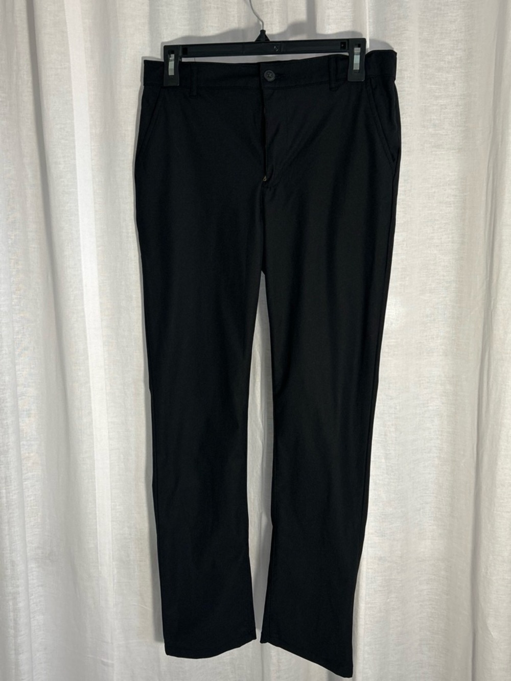 Place Boy’s Black Straight-Leg Dress Pants